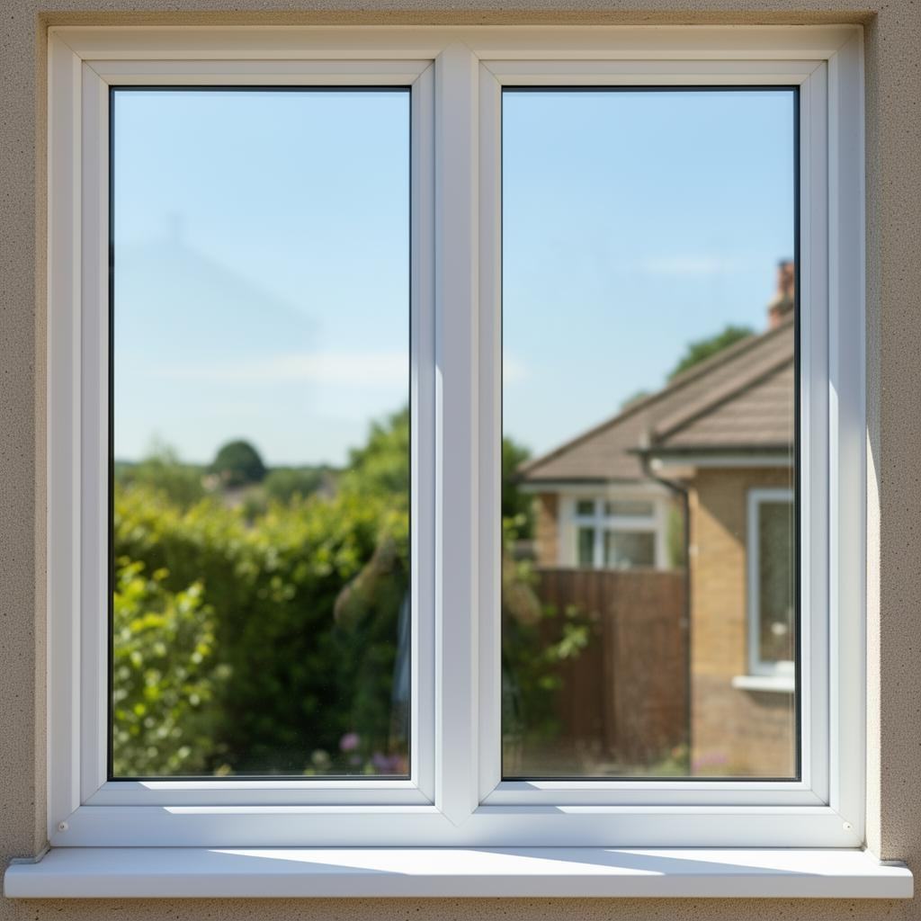 Crystal clear window after repair